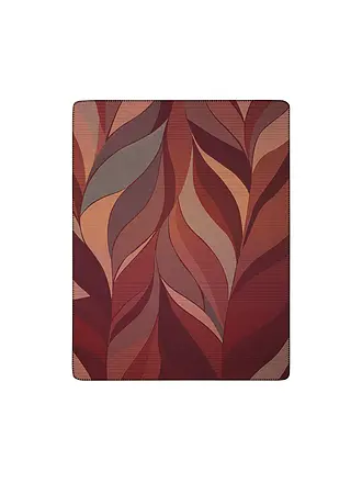 BIEDERLACK | Wohndecke - Plaid 150x200cm RUBY PASSION Autumn Ember | 
